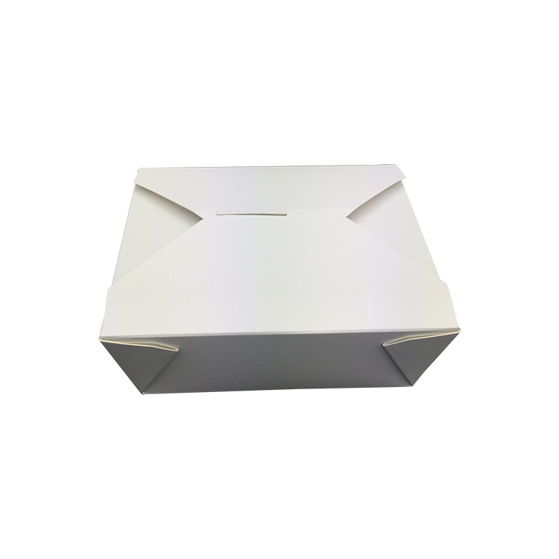 Beyaz/Baskılı PE/PLA Kağıt Paket Servis Kutusu Gıda Kabı Beyaz/Baskılı PE/PLA Kağıt Paket Servis Kutusu Gıda Kabı